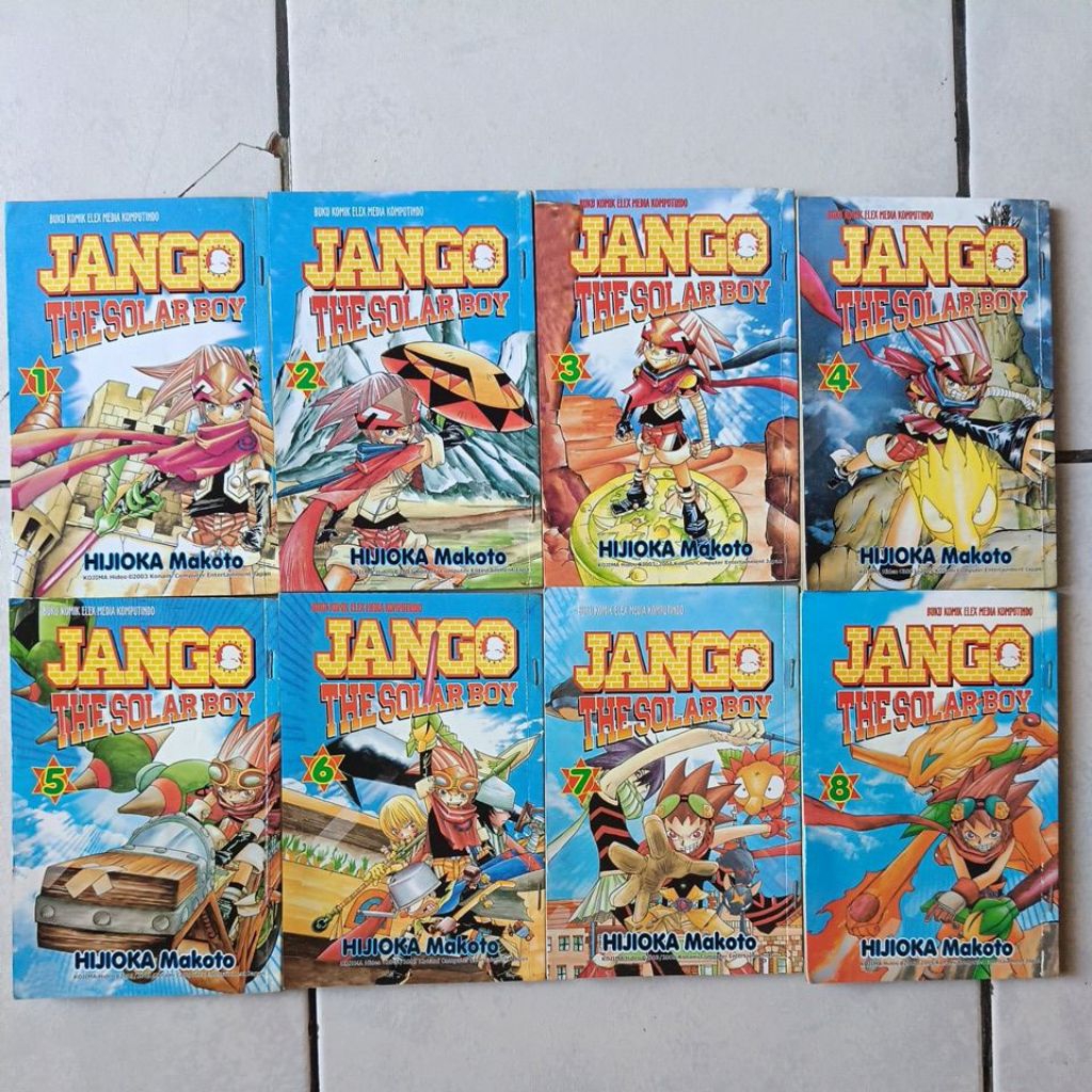 komik jango the solar boy 1-8 tamat