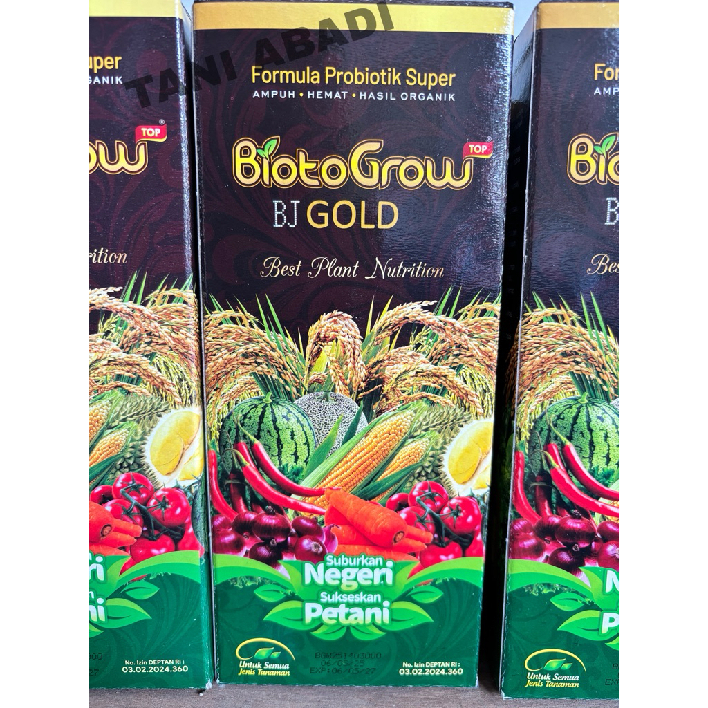 BIOTOGROW 1 Liter / Pupuk Pertanian Probiotik Untuk Semua Jenis Tanaman