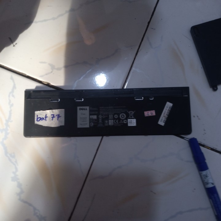 Baterai Laptop Dell Latitude E7240 E7250 GVD76 Batre Second Bekas 77