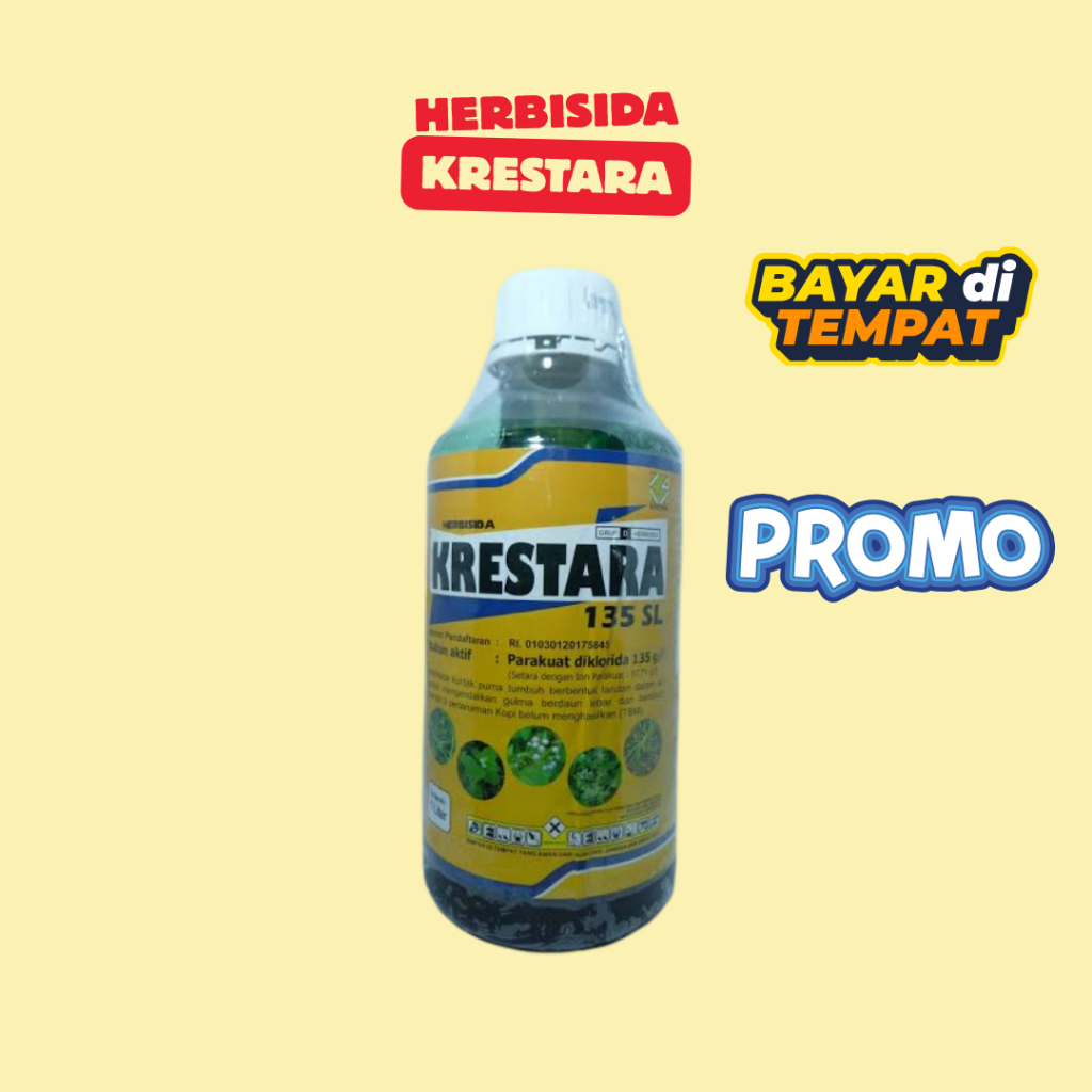 HERBISIDA KRESTARA HERBISIDA KONTAK 1 LITER ORI