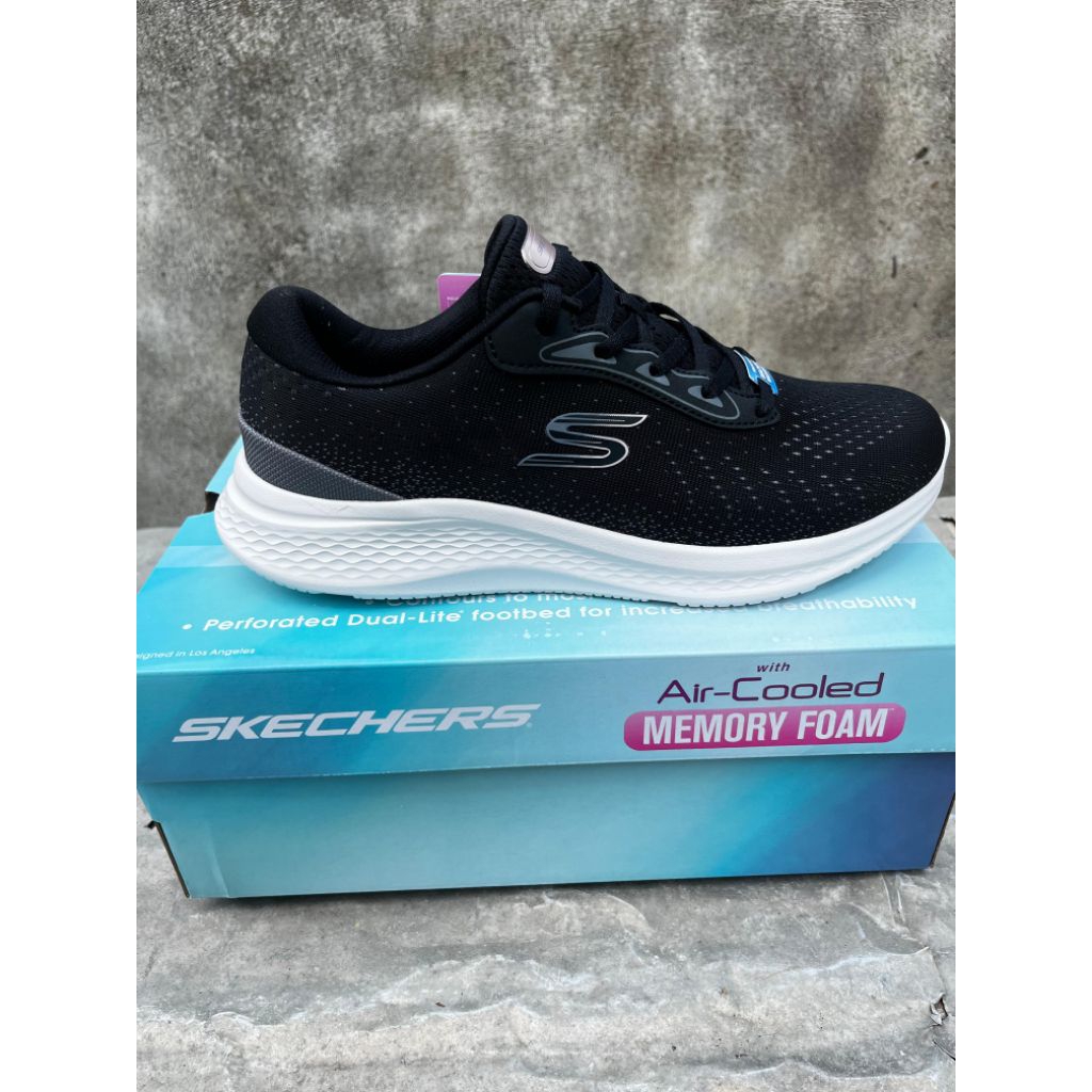 skechers women's original black , memory foam