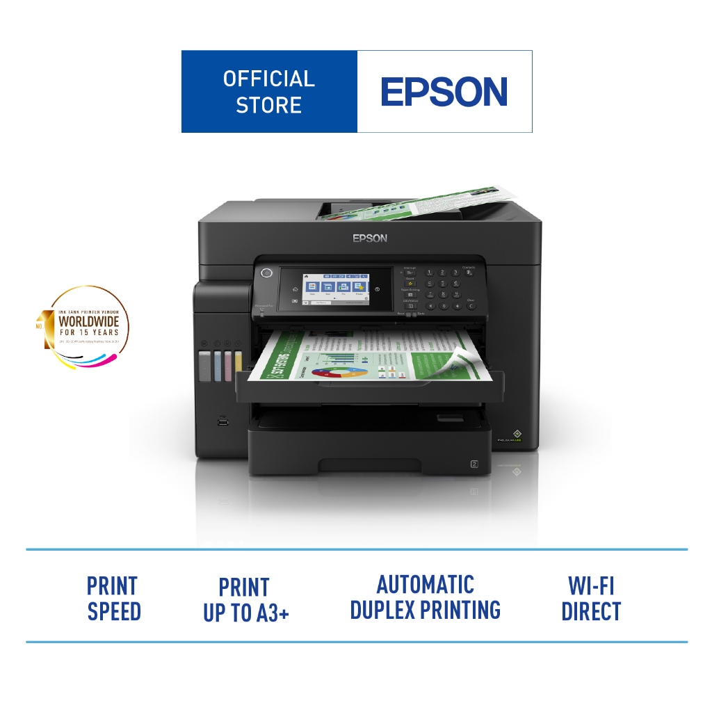 Epson Printer L15150 - A3+ Wi-Fi Duplex All-in-One Ink Tank Printer