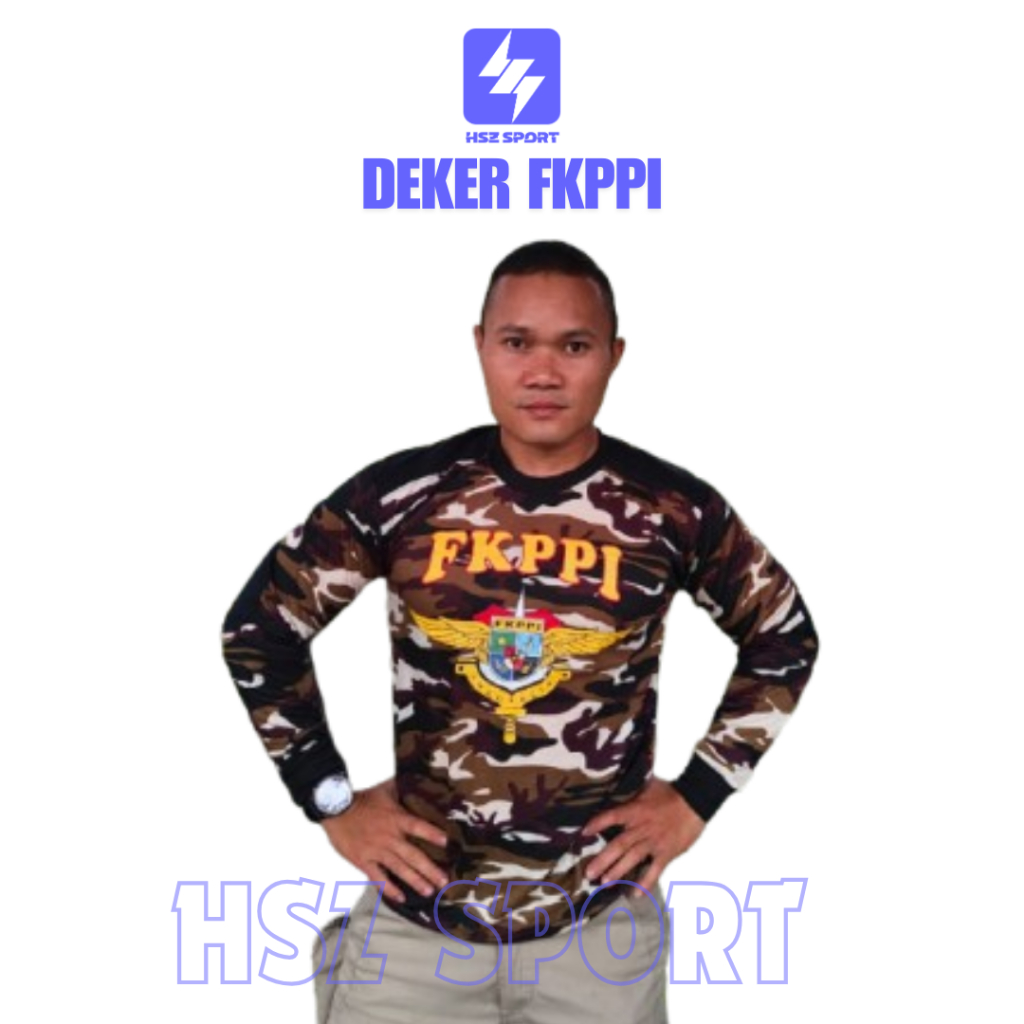 KAOS DEKER FKPPI PRIA WANITA BAHAN POLYESTER