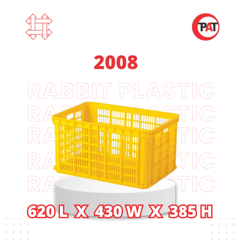 Rabbit Container Plastik Berlubang 2008