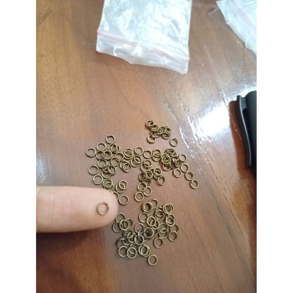 ring konektor DIY aksesoris kalung anting gantung