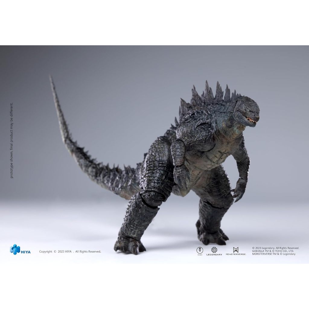 TERBARU HIYA TOYS GODZILLA (2014): GODZILLA EXQUISITE BASIC PRATINJAU EKSKLUSIF ACTION FIGURE