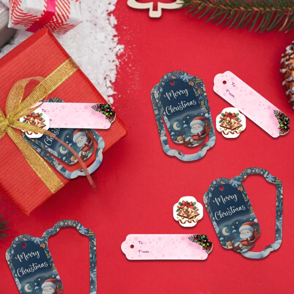 

Hangtag Label 172 | Tema Natal | Uk 6 X 10 Cm (Harga Yang Tertera Untuk Perpack Isi 125 Set)