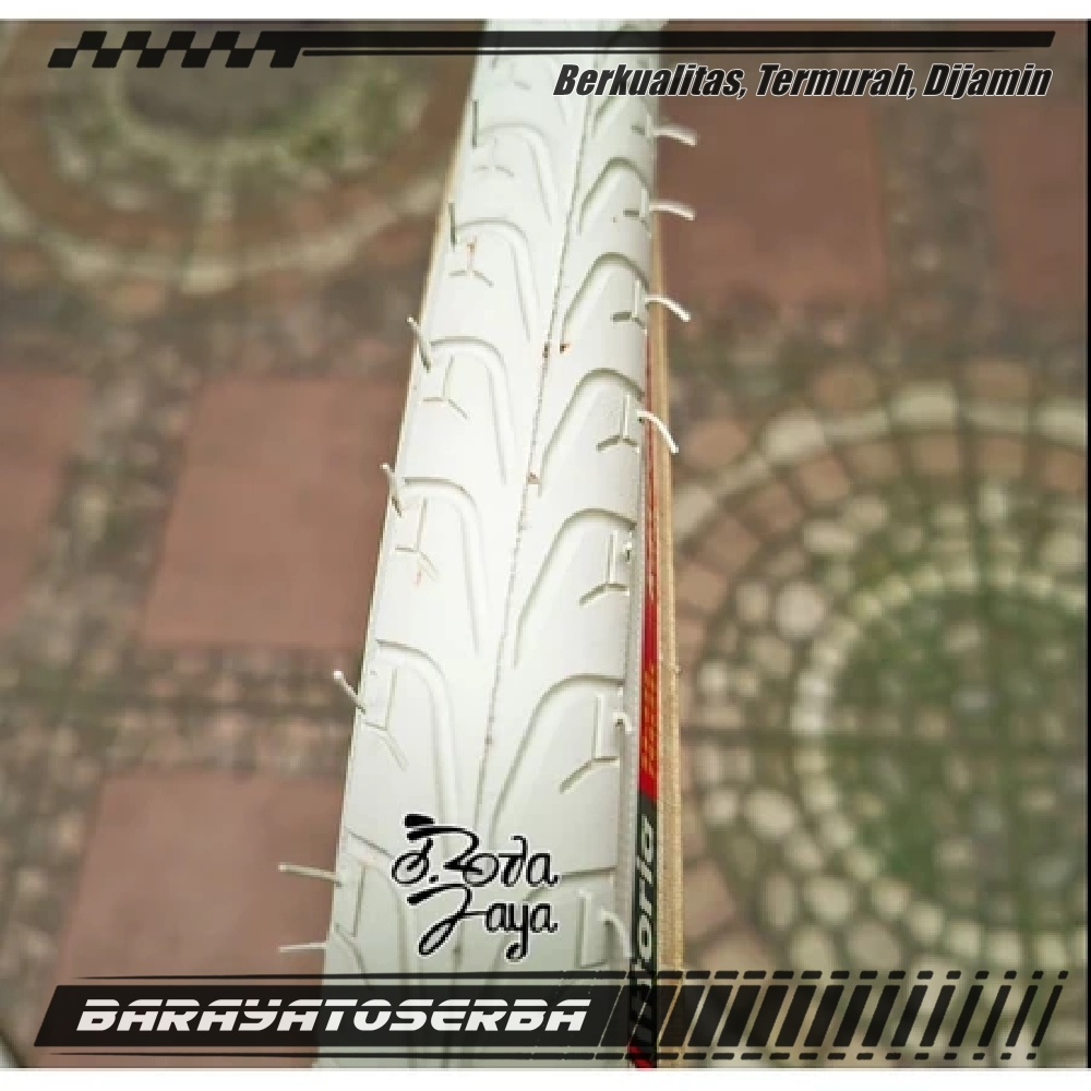 BAN LUAR VITTORIA RANDONNEUR 700 x 28c WIRE TYPE WARNA PUTIH SPAREPART SEPEDA TERMURAH