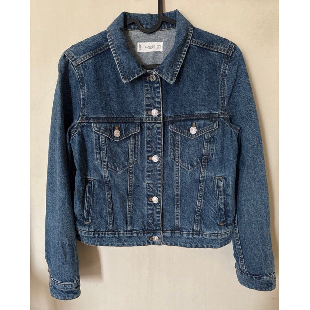Jaket Jeans Mango