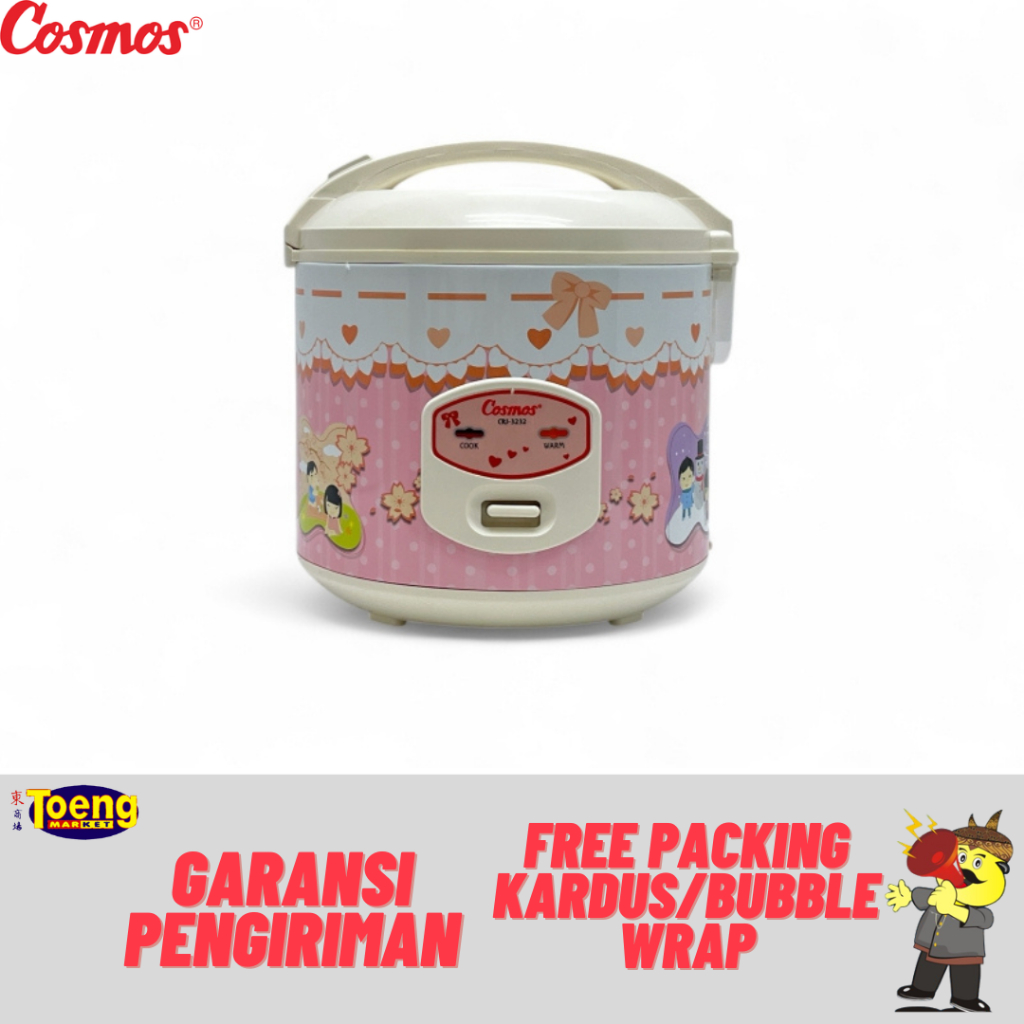Rice Cooker 2L Cosmos - RICE COOKER 2.0L CRJ-3232 COSMOS