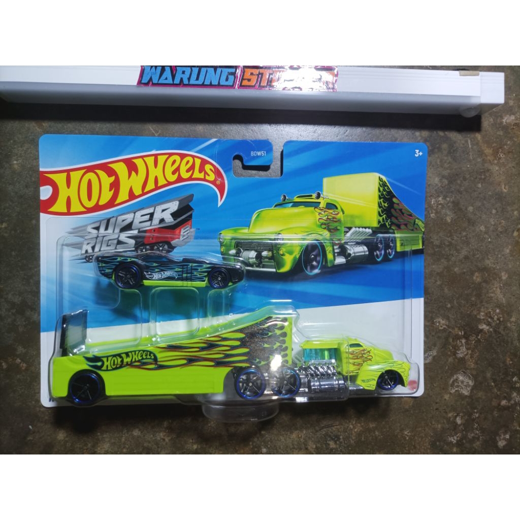 hotwheels Super Rigs Rock N' Race GOVNER