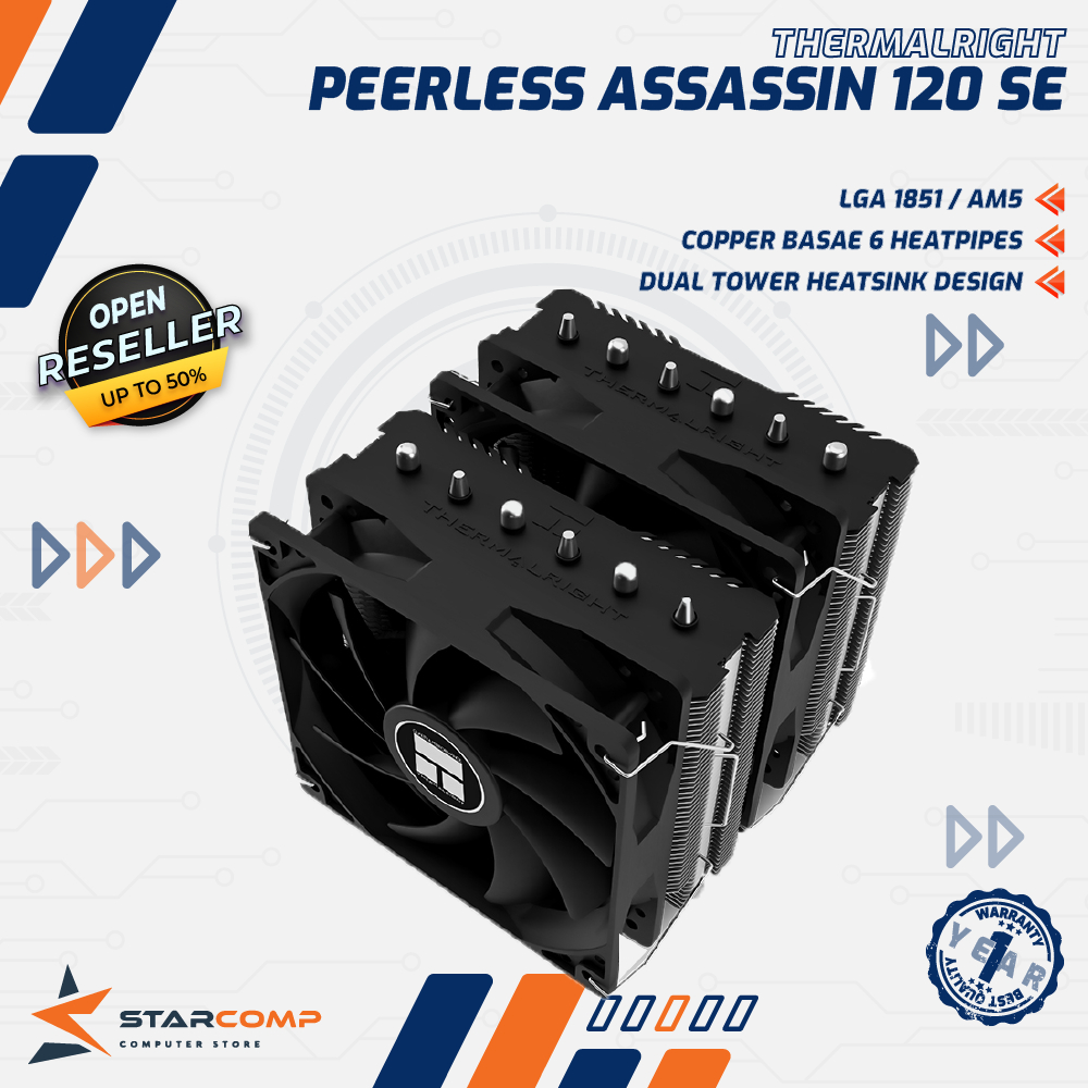 THERMALRIGHT Peerless Assassin 120 SE CPU Cooler (Intel/AMD)