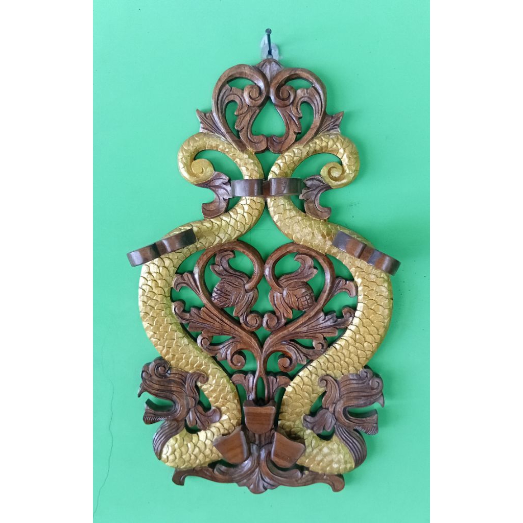 Blawong Keris Ukir Naga Halus