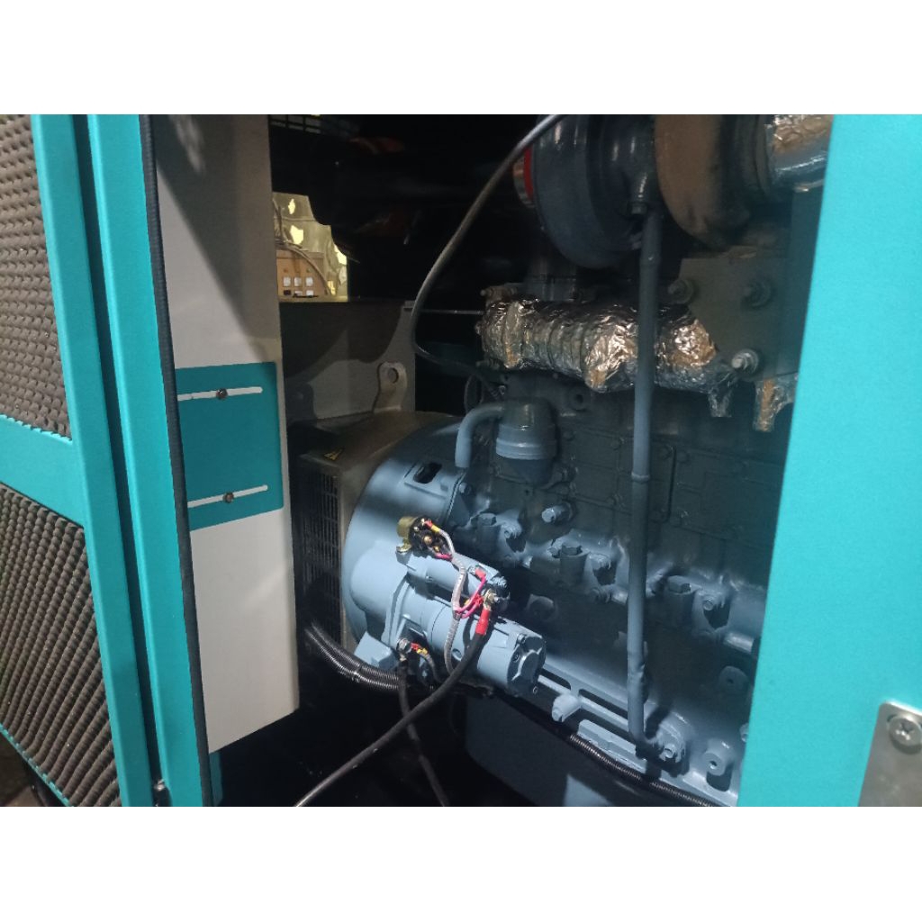 Genset mitsubishi 150 kva silent rekondisi bekas