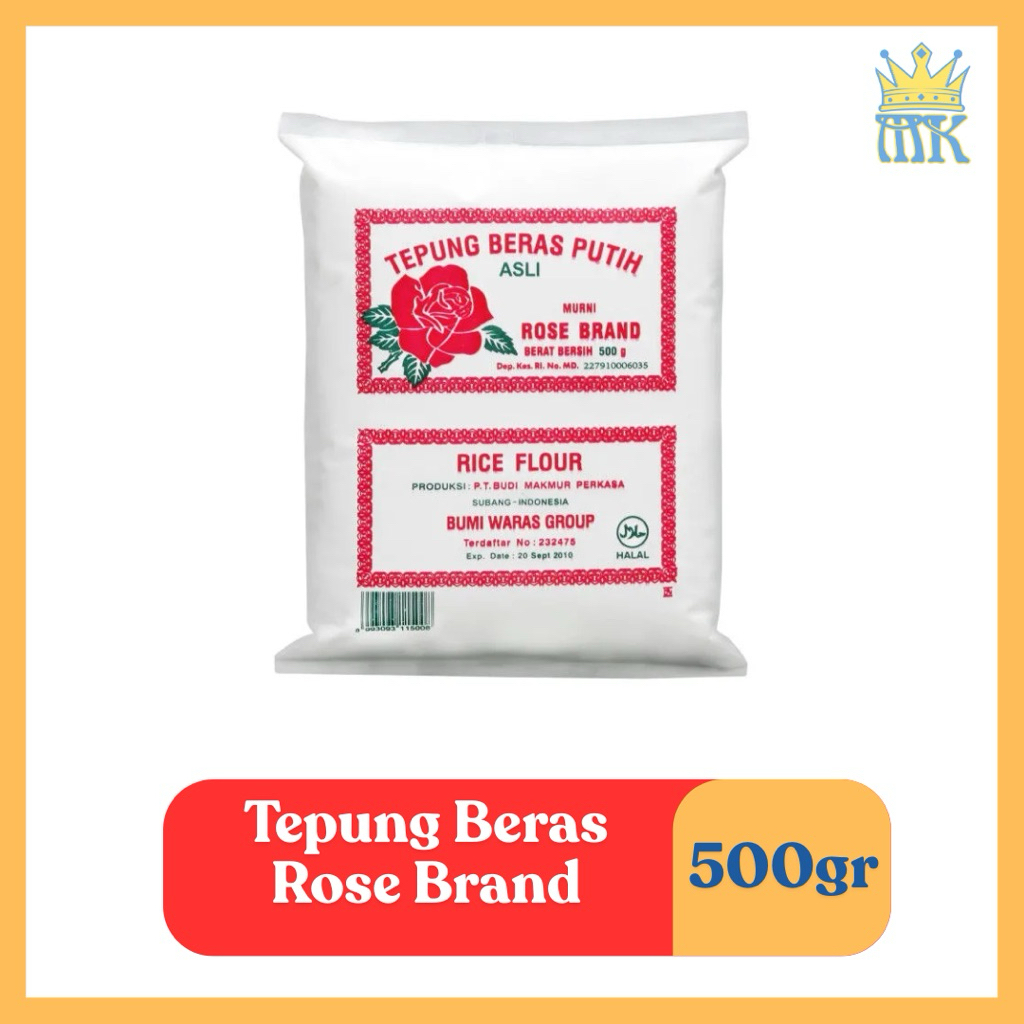 TEPUNG BERAS ROSE BRAND 1/2 KG