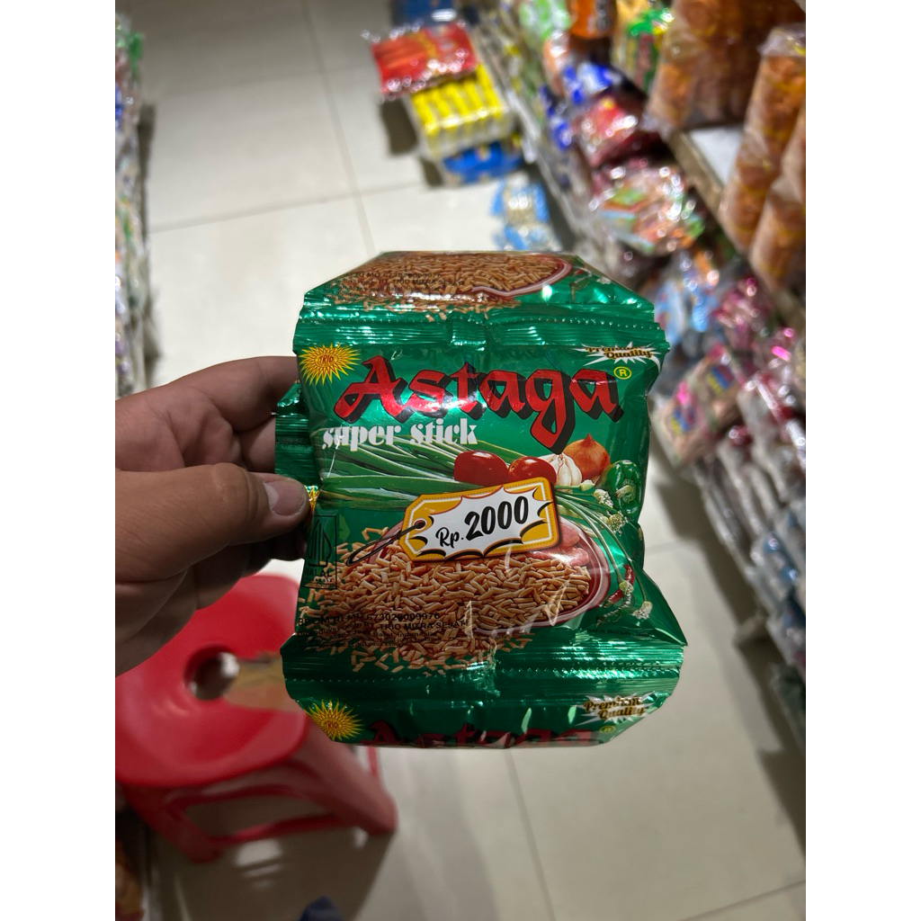 

ASTAGA snack super stick renteng 30gr isi 10