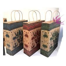 

1pack ISI 10 PAPER BAG BATIK OKEY