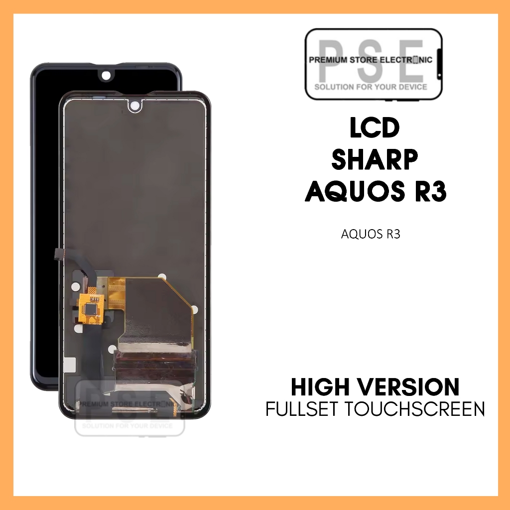 Terlaris  LCD Sharp Aquos R3 - Fullset Touchscreen