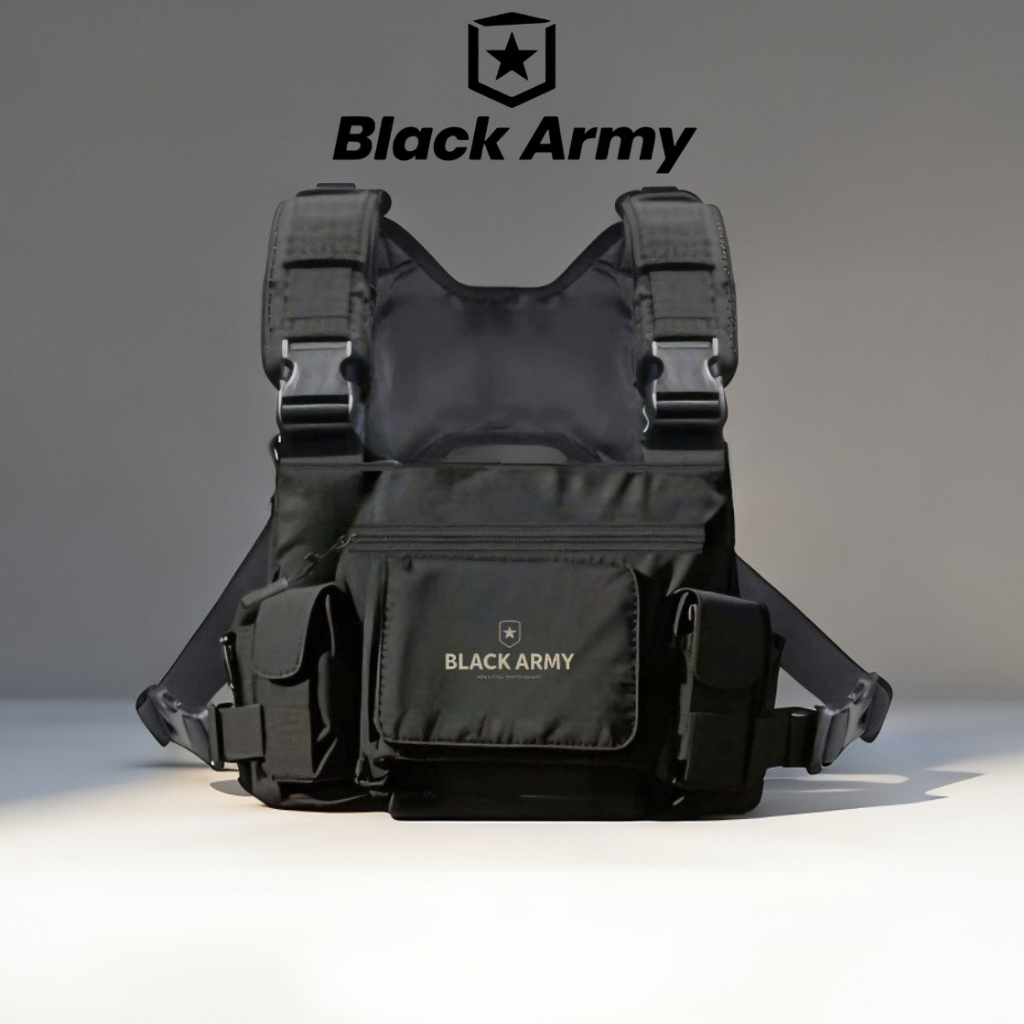 tas depan pria pelindung dada kekinian distro casual trendy cowok keren kekinian