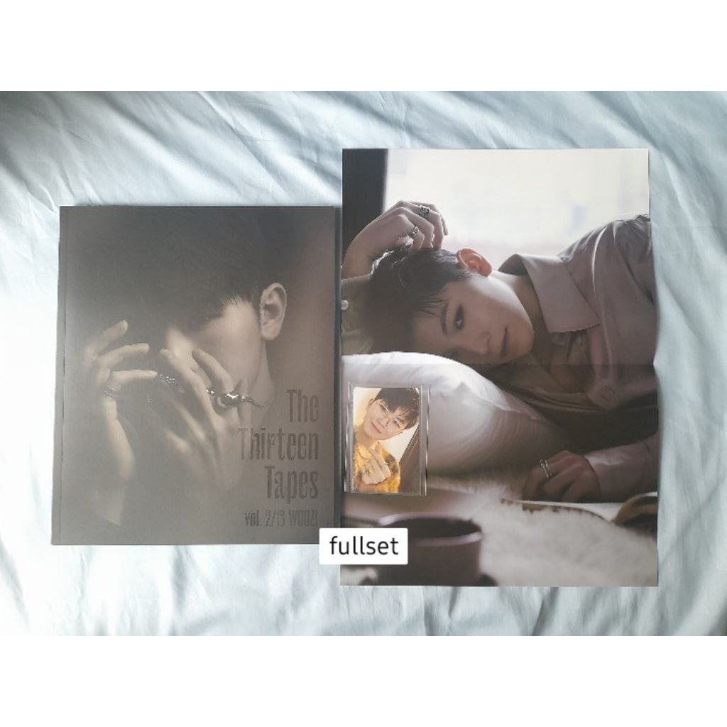 seventeen woozi ttt ruby mixtape vol 2/3 photobook pb specs kacamata sweater photocard pc poster rar