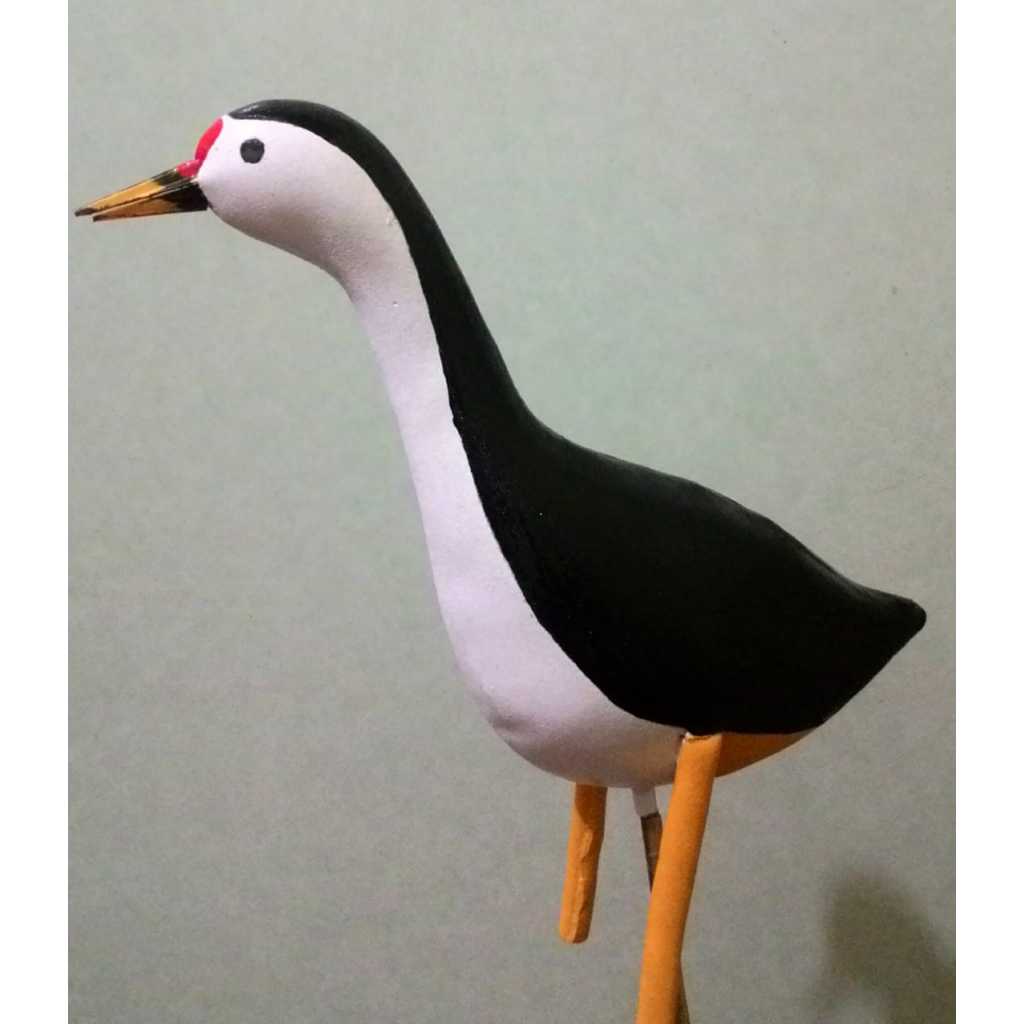 JONTROT RUAK RUAK KAREO BURUNG SAWAH MIRIP ASLINYA PATUNG RUAK DECOY RUAK