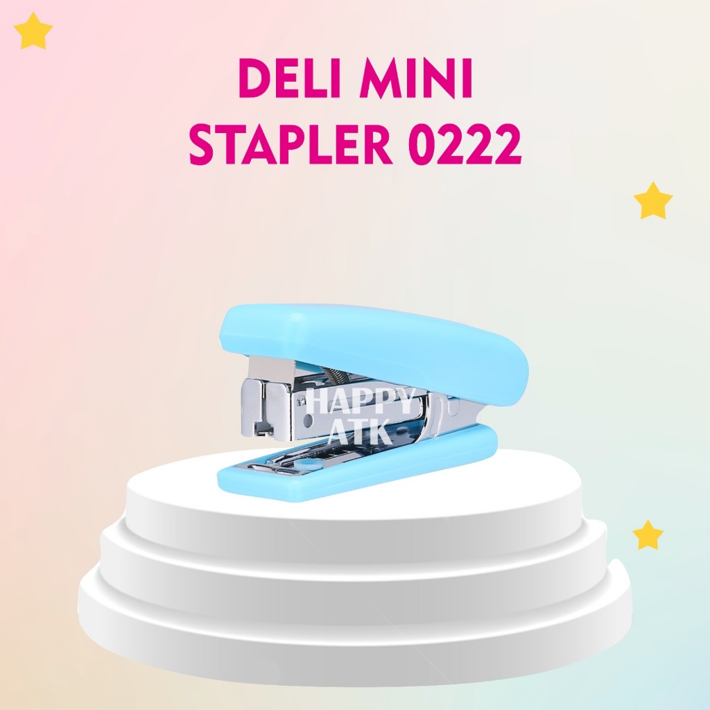 

DELI STAPLER E0222/Deli Stapler Sekolah 10sheets dengan jepretan halus E0222