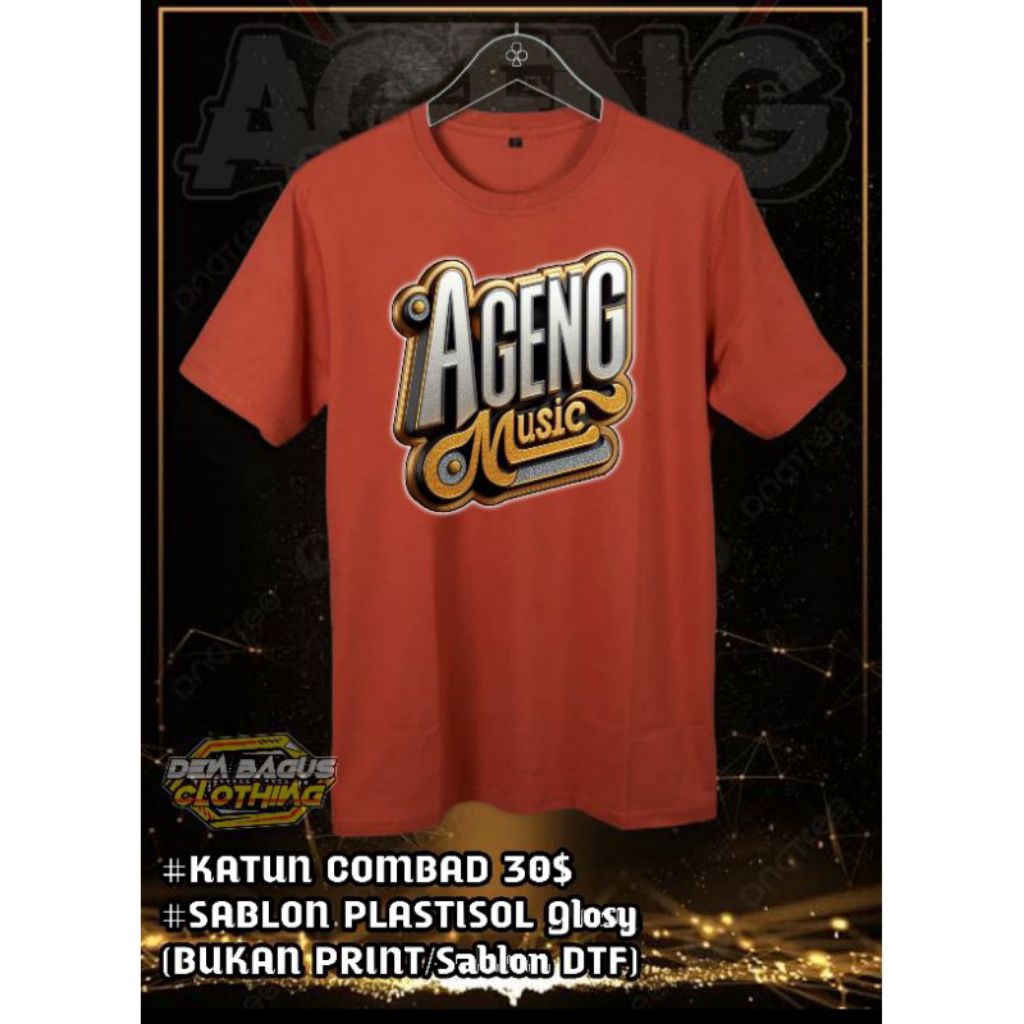 Kaos Ageng Music Original Ky Ageng Kaos Distro Original Premium