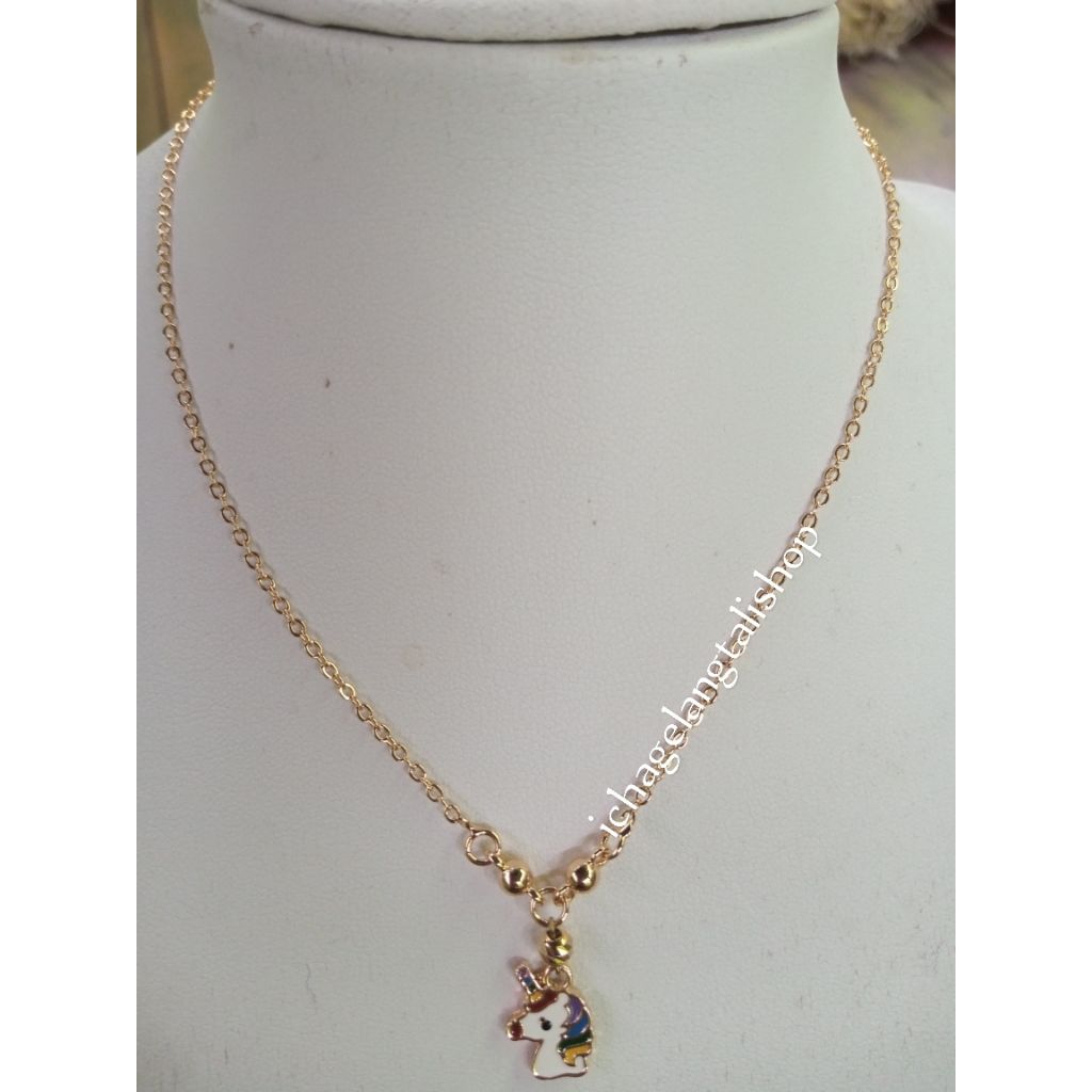 kalung rantai anak unicorn mrican 0, 1 grm Semar Nusantara