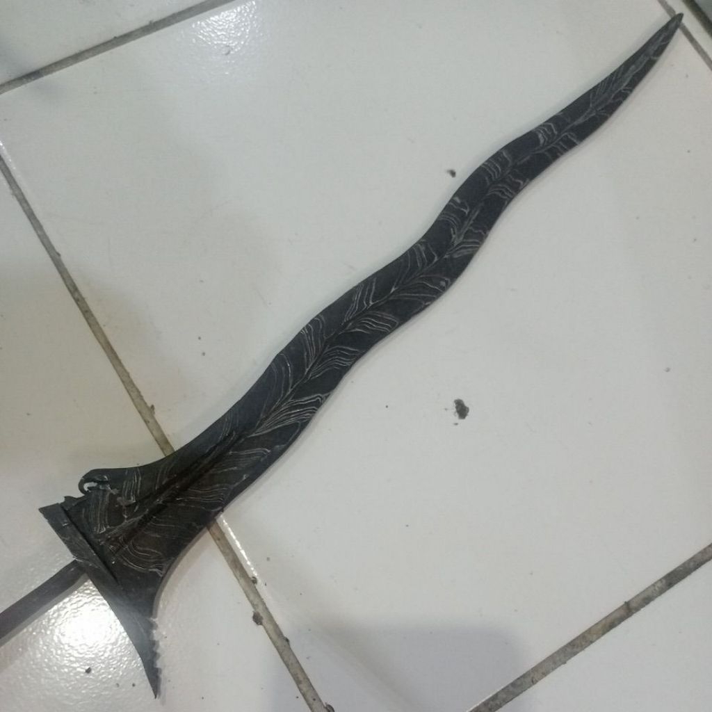 keris Pandawa cinarito Luk 5 pamor blarak sineret