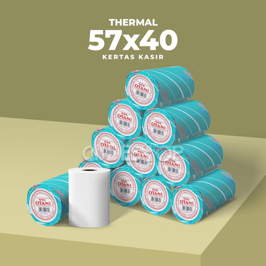 Kertas Thermal Otani 57x47 Untuk Mobile Printer 58