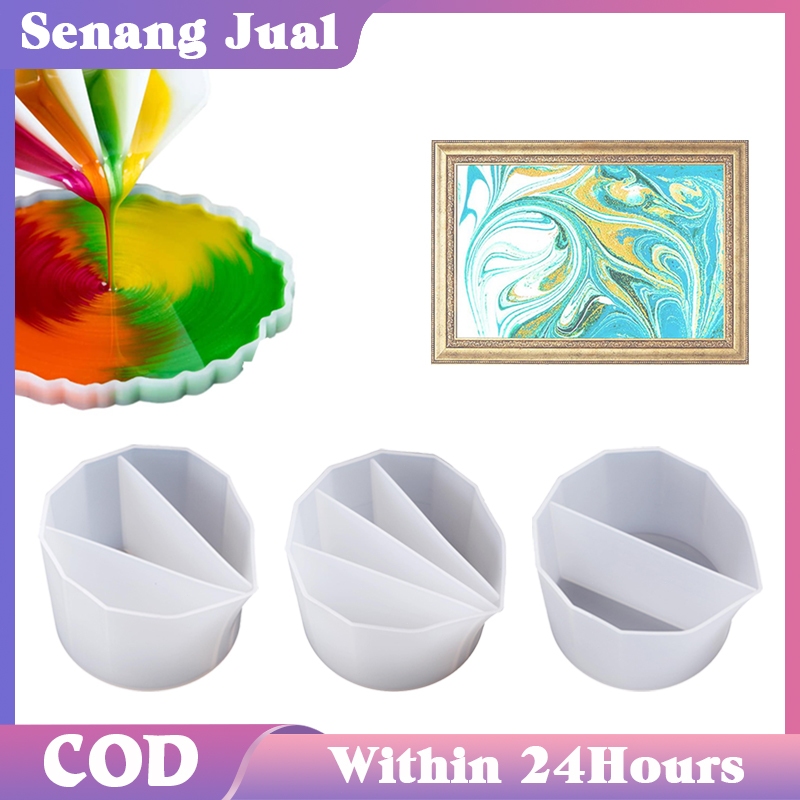 

Gelas Tuang Resin Untuk Mix Warna Gelas Silikon Mencampur Warna Wadah Pengaduk Resin