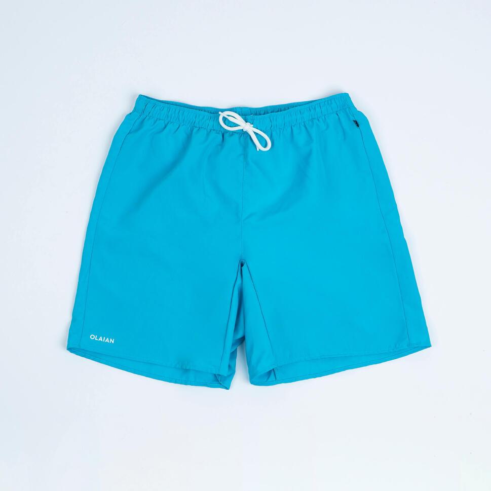 Decathlon OLAIAN Celana Pendek Selancar Anak Laki-Laki 100  Biru Muda - 8808677