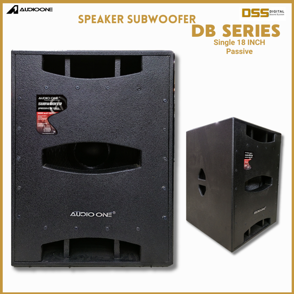 Audio One Subwoofer DB 118 Speaker 18 Inch Single Sound System Lapangan | DSS