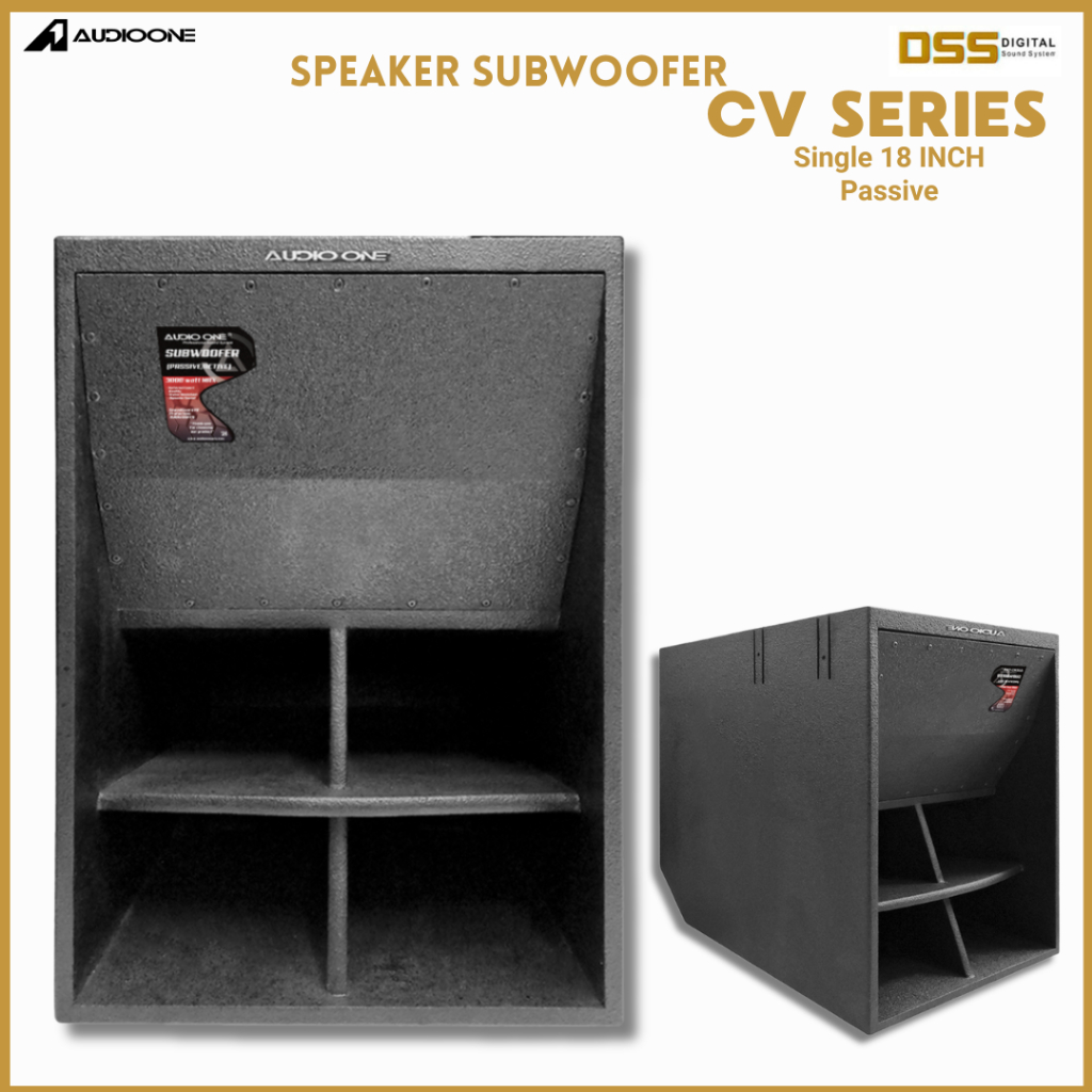 Subwoofer Tipe CV 118 Audio One Super Bass Speaker 18 Inch Sound System Lapangan | DSS