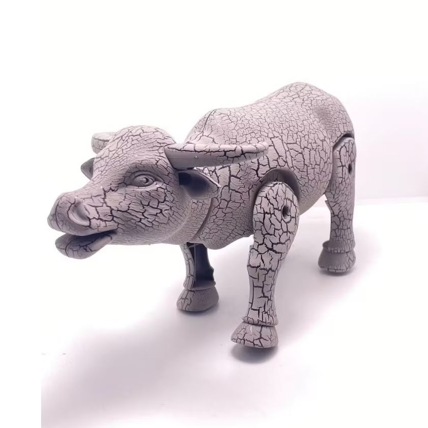 Mainan Anak mainan kerbau Cattle world Battery