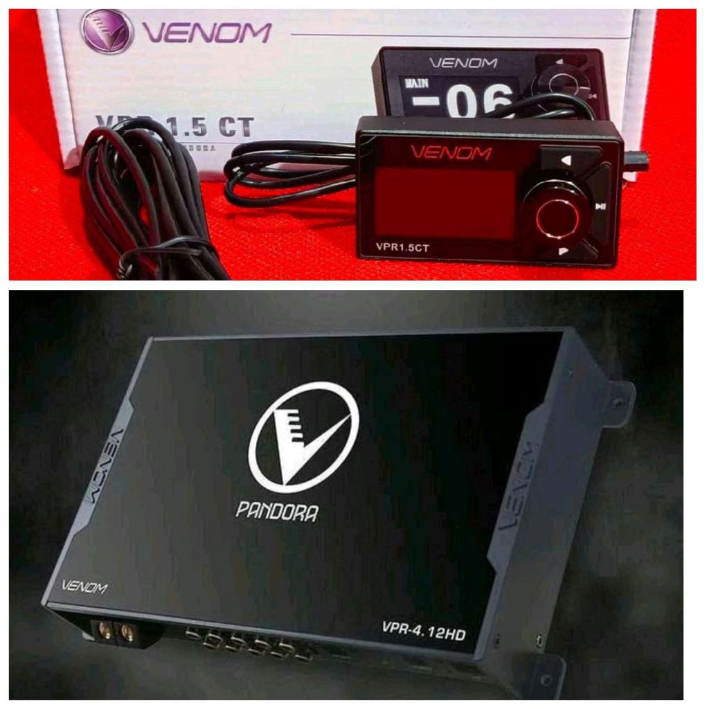 DSP venom pandora VPR 4.12 HD new  + controller venom (BARU)