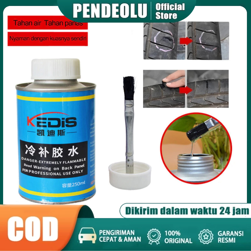 250 ML Lem Tambal Ban Lem perbaikan ban Lem Ban Hitam Roda Kendaraan - Lem Ban Roda Kendaraan Car Ti