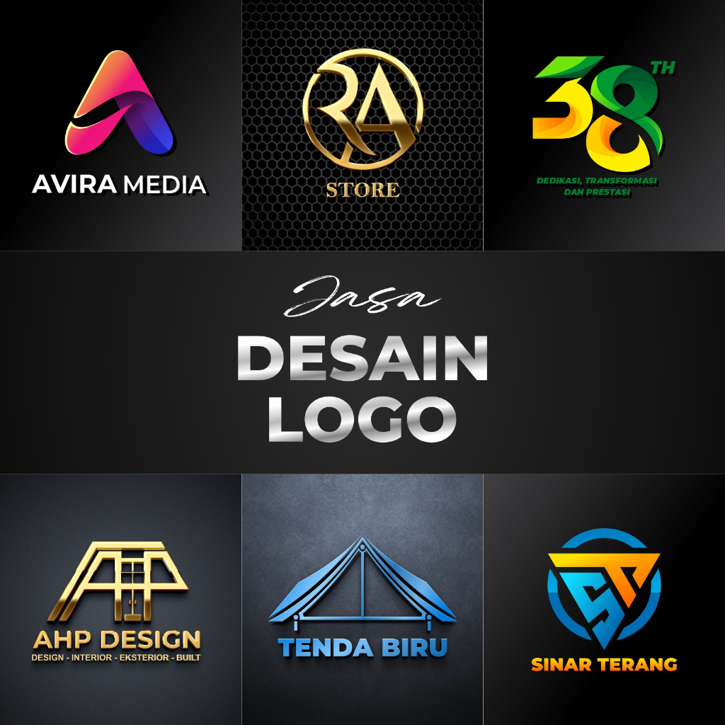 DESAIN LOGO  JASA PEMBUATAN LOGO CUSTOM TERMURAH DAN TERLARIS