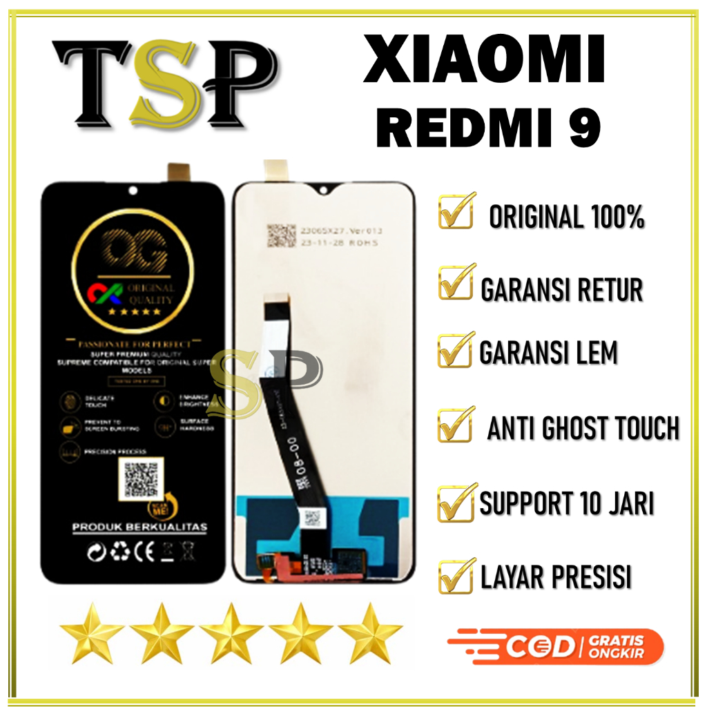 LCD REDMI 9 LCD ORIGINAL 100%