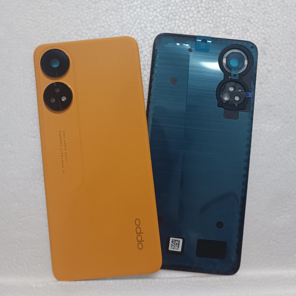 BACKCOVER OPPO RENO 8T 4G ORANGE ORI ADV