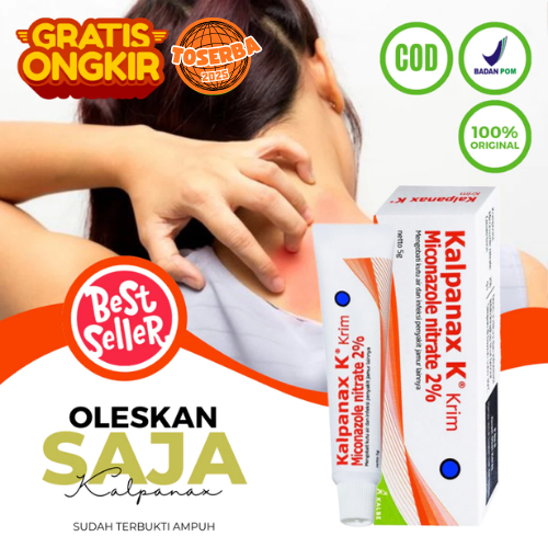 Kalpanak Cream 10Gr Salep Panu Paling Ampuh dan Paling Cepat - Obat Panu Obat Gatal Eksim Kudis BPOM