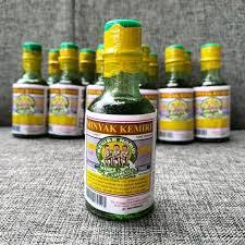 MINYAK KEMIRI Cap 3 anak 35ml l asli AZWAR HAMID Bukit tinggi l minyak rambut