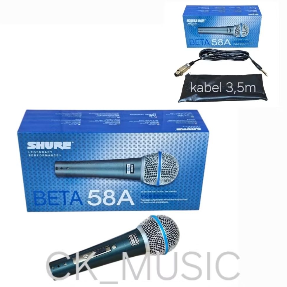 MIC KABEL SH BETA 58A KOPER ,MICROPHONE KABEL SH BETA58A DOS ,MIC SH BETA58A KOPER JUMBO ,SH BETA58
