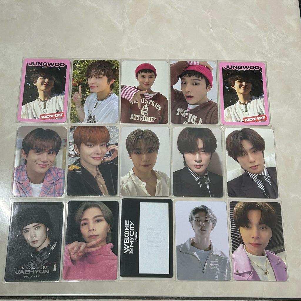 [ready] photocard pc official jungwoo jw nct127 album smini ayyo ay-yo favorite classic merchandise 