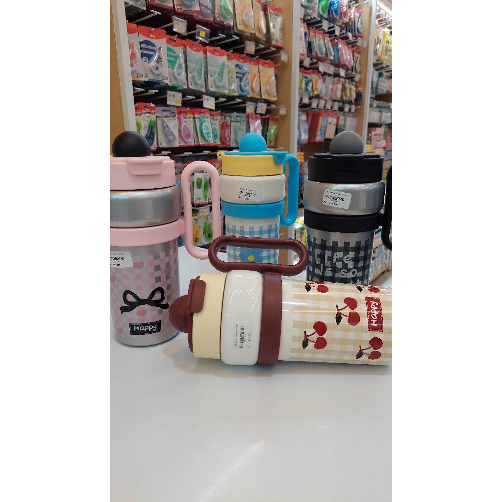 Tumbler Happy Vacuum Cup 900ml Stainless Steel