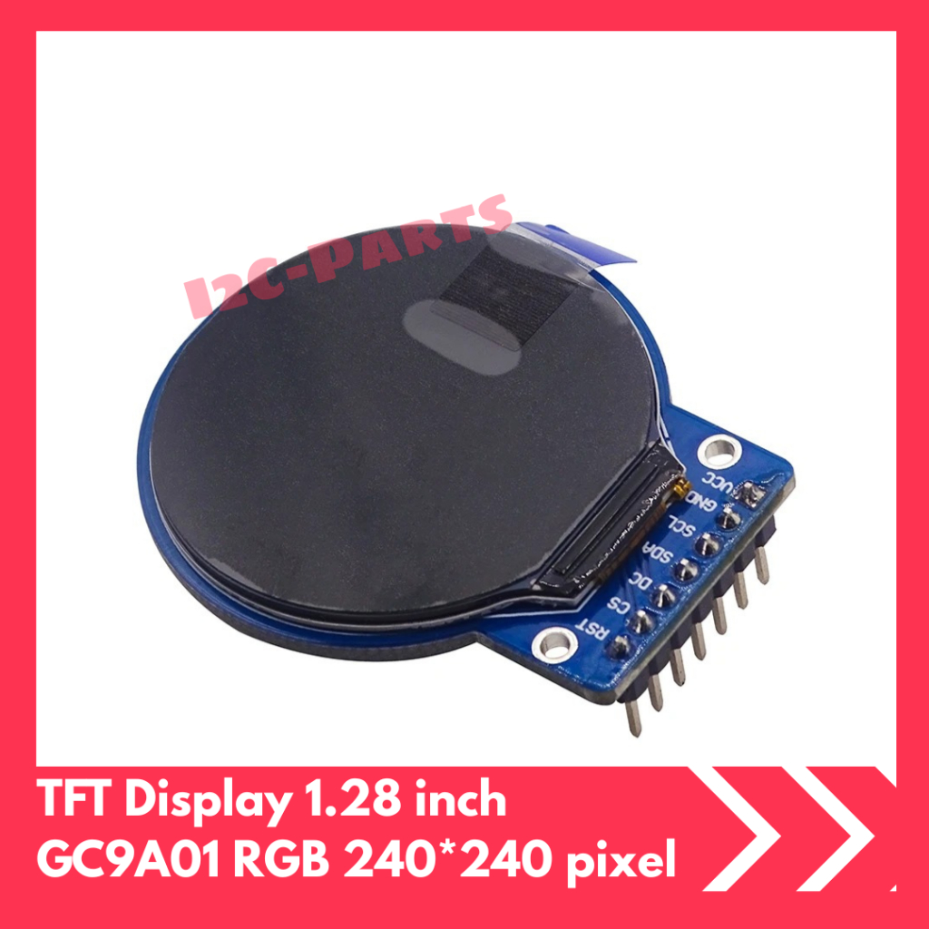 TFT DIsplay 1.28 INCH LCD RGB Module Round IPS Modul 240*240 GC9A01
