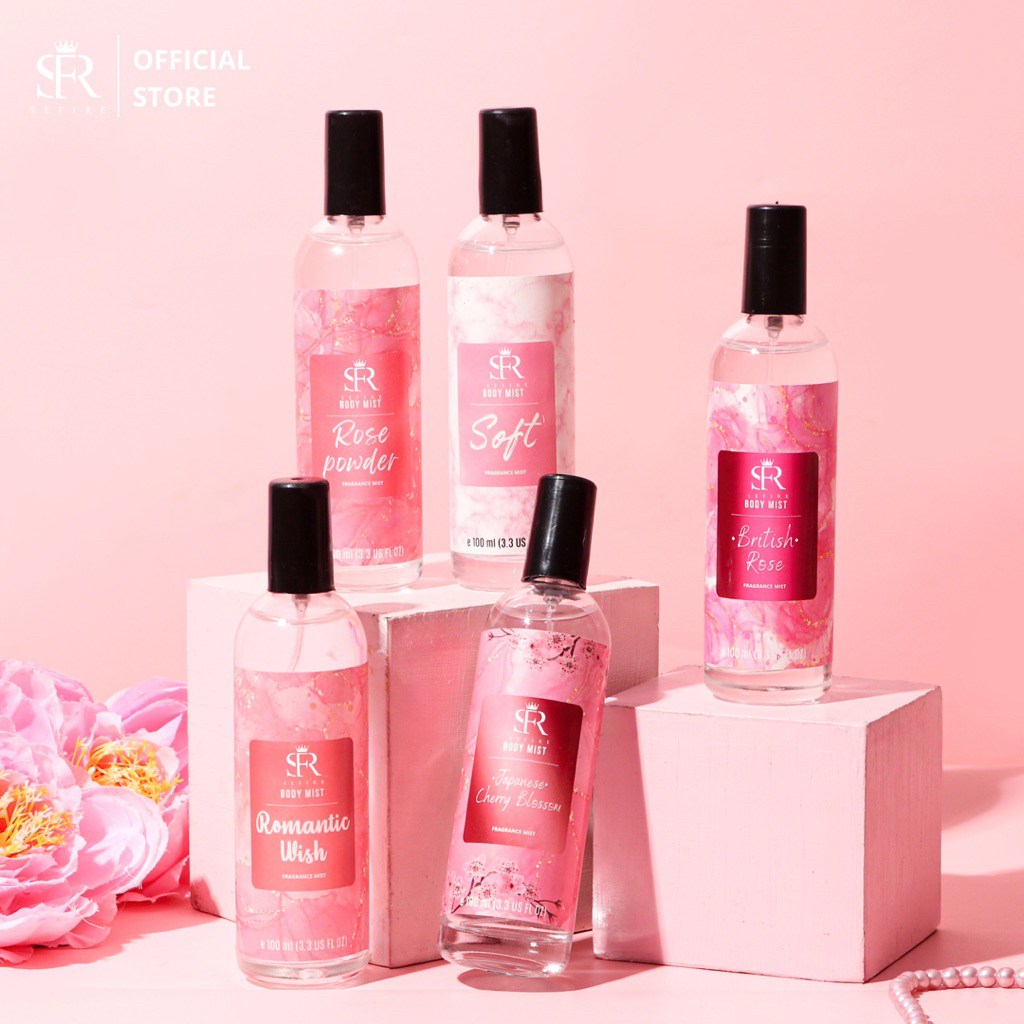 Parfum Sefire | Sefire Sweet Parfum Wanita |Tahan Lama 6–8 Jam | Halal & BPOM