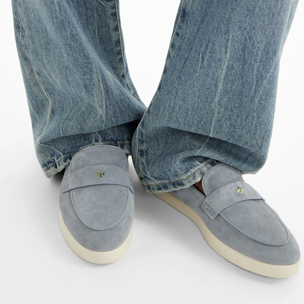 TORY BURCH TB Ballet Sport Loafers Flat Shoes