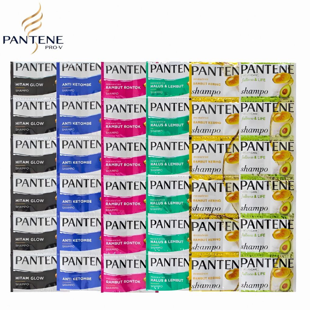 shampo pantene isi 24 sachet 2 renceng (rp 1000)