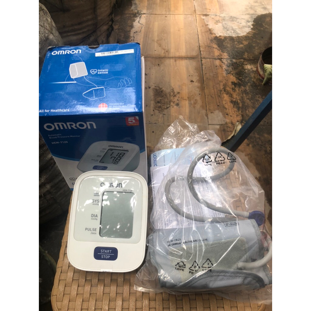 tensieter digital omron hem 7120 alat tes tensi darah